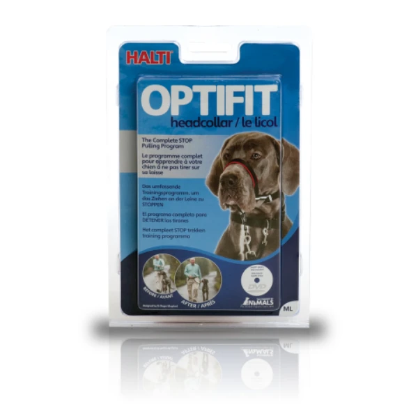 Company Of Animals Halti Optifit Head Collar Black Large 1 Company Of Animals Halti Optifit Head Collar Black Large