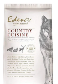 Eden Dog - 80/20 Country Cuisine Small Kibble 12kg