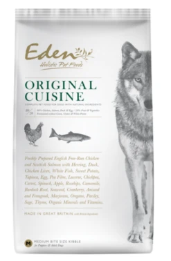 Eden Dog - 80/20 Original Cuisine Small Kibble 12kg