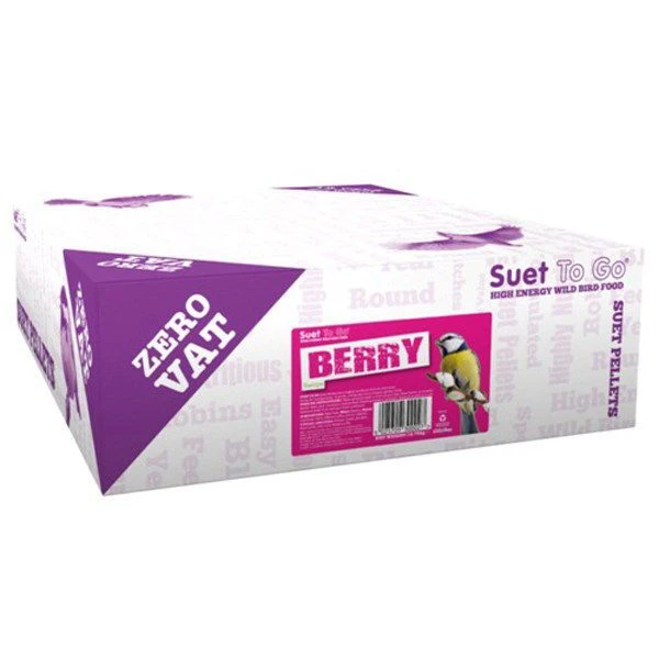 Rokers Suet To Go Suet Pellets Berry 12.55kg 1 Rokers Suet To Go Suet Pellets Berry 12.55kg