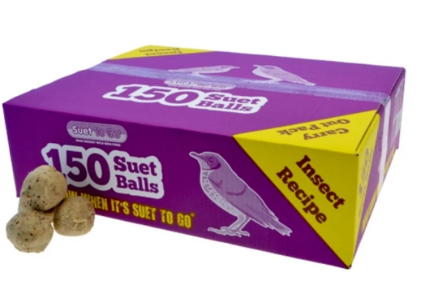 Suet To Go Suet Balls 150 Pack Insect 1 Suet To Go Suet Balls 150 Pack Insect