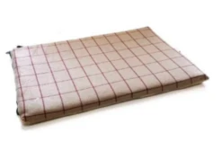 Premium Comfy Mat Large Beige Check