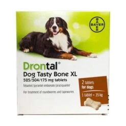 Drontal Plus XL For Dogs 2 Pack