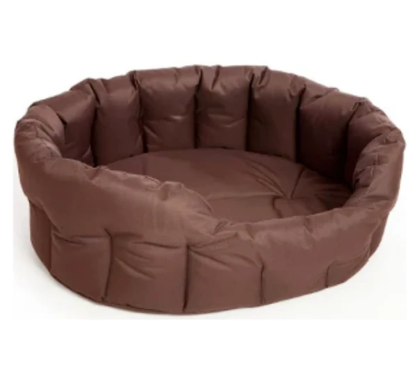 P & L Oval Softee Bed Brown 4 1 P & L Oval Softee Bed Brown 4
