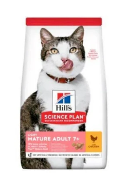 Science Plan Adult Mature Light Chicken 7kg 1 Science Plan Adult Mature Light Chicken 7kg