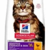 Science Plan Adult Sensitive Stomach & Skin Chicken 1.5kg