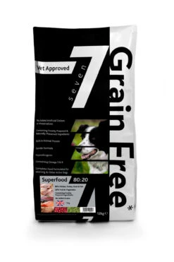 Seven Dog - Adult Superfood Meat Blend 80/20 12kg
