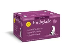 Forthglade Dog - Just Grain Free Chicken, Lamb & Beef 12x395g