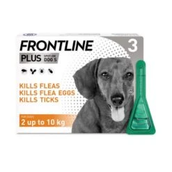 Frontline Plus Dog Spot On 2-10kg 3 Pipettes