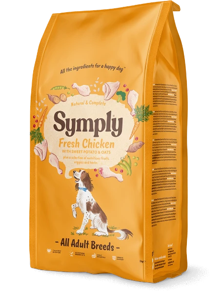 Symply Dog - Adult Chicken 2kg 1 Symply Dog - Adult Chicken 2kg