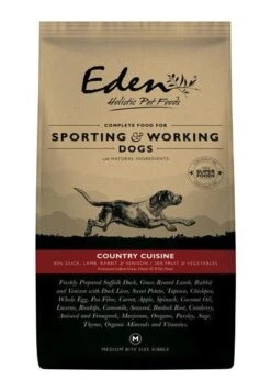 Eden Dog - 80/20 Country Cuisine Working Dog Medium Kibble 15kg