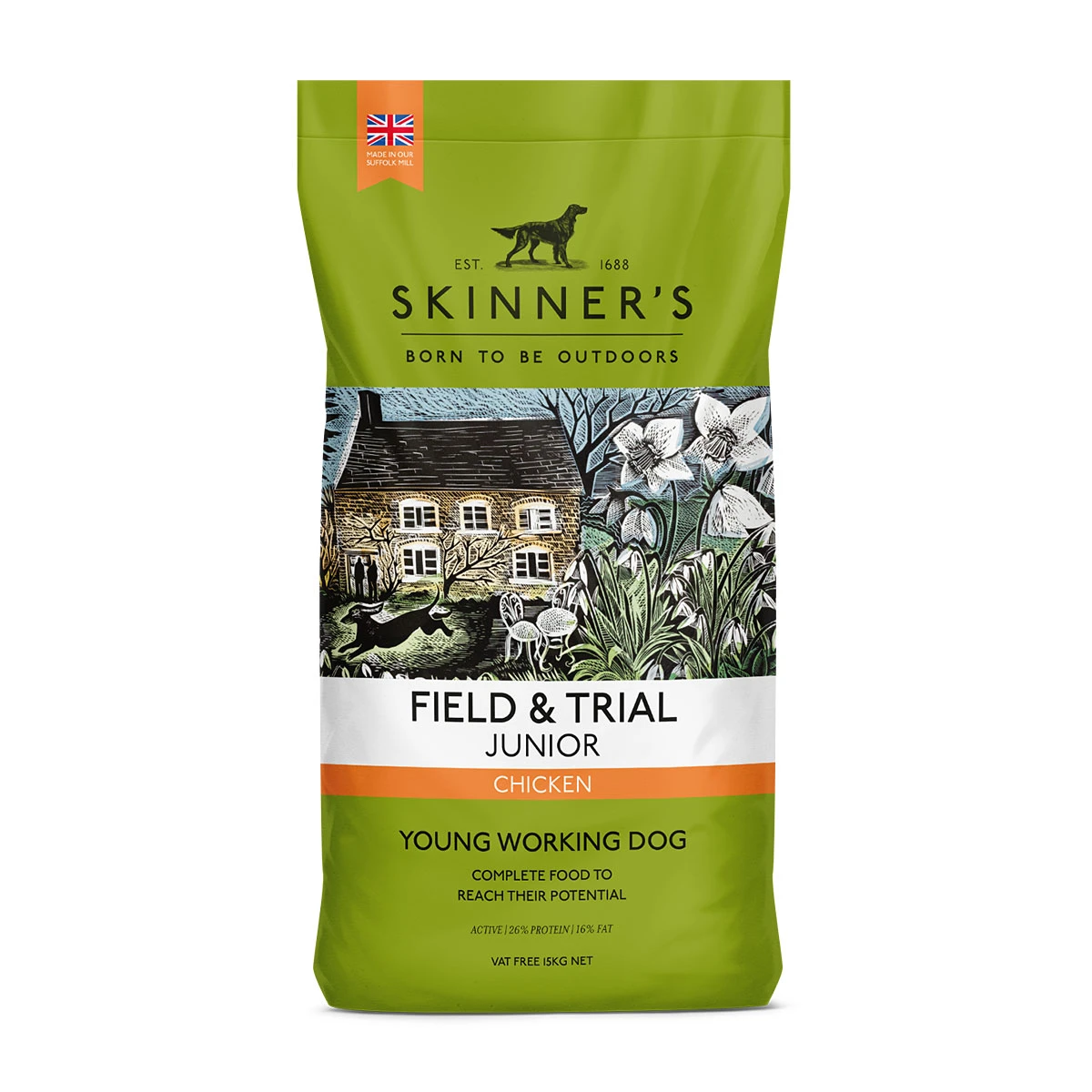 Skinners Dog - Field & Trial Junior 15kg 1 Skinners Dog - Field & Trial Junior 15kg