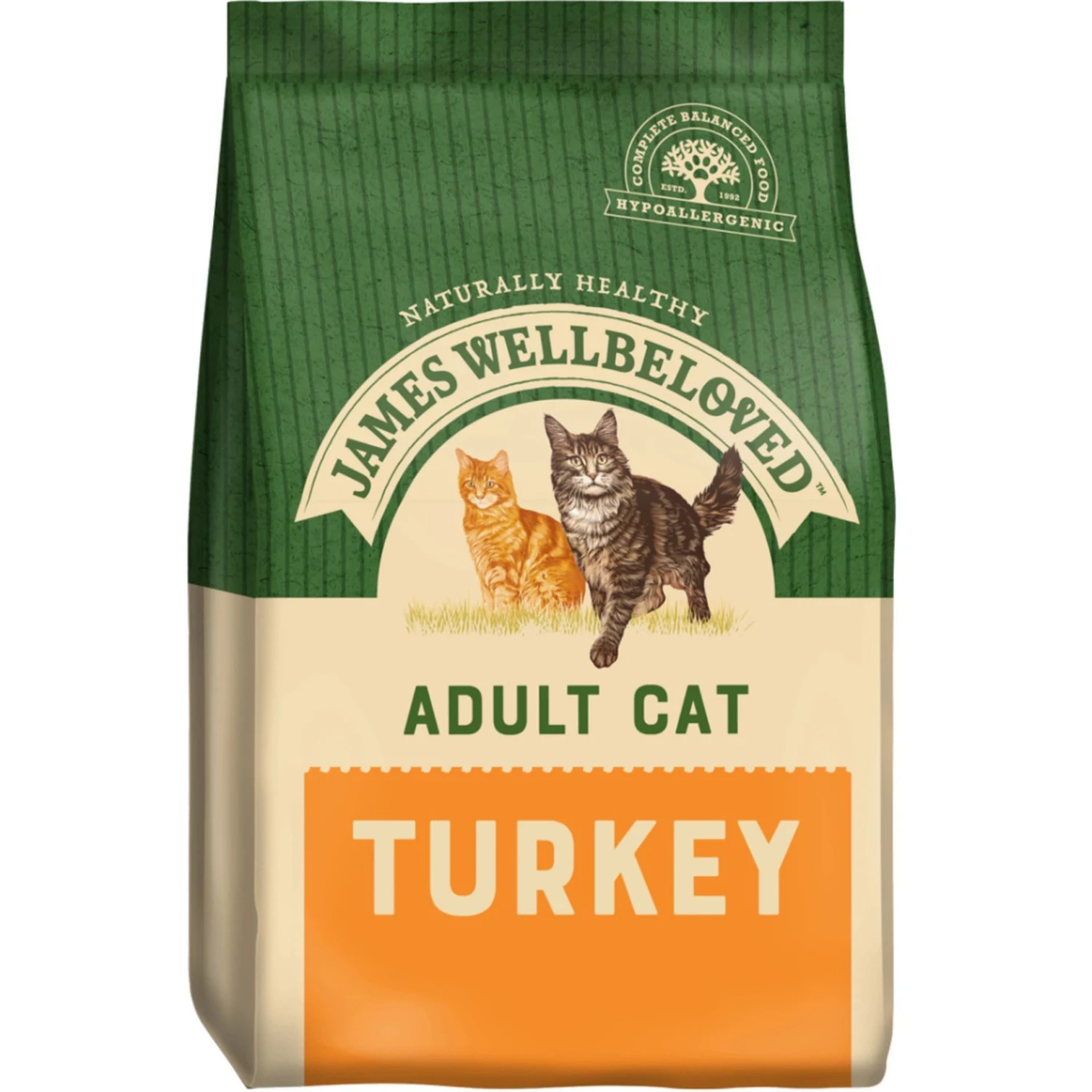 James Wellbeloved Cat - Adult Turkey 10kg 1 James Wellbeloved Cat - Adult Turkey 10kg
