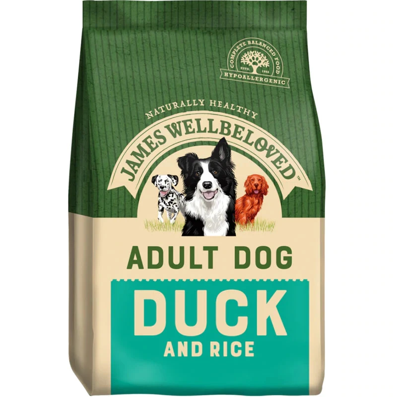 James Wellbeloved Dog - Adult Duck With Rice 15kg 1 James Wellbeloved Dog - Adult Duck With Rice 15kg