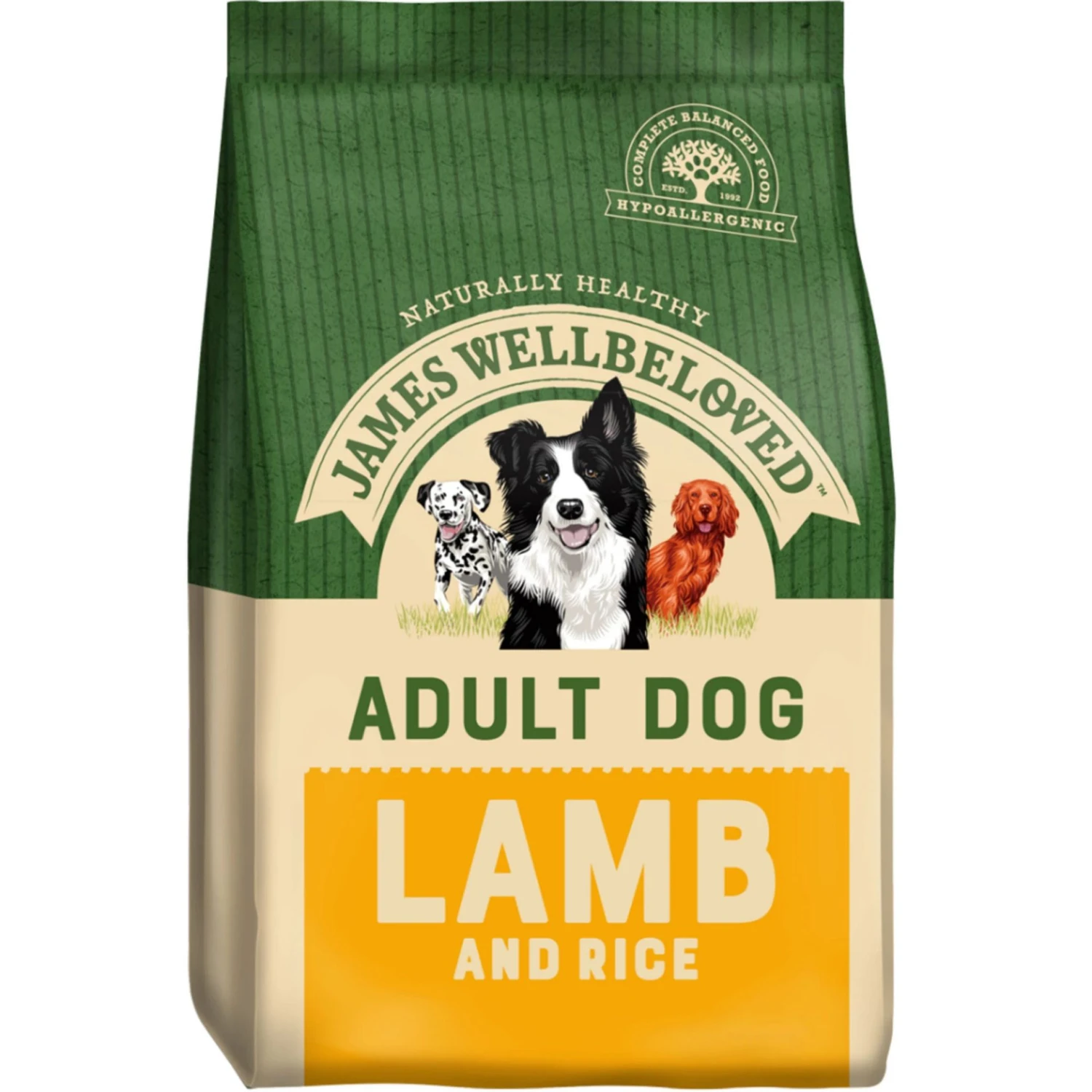 James Wellbeloved Dog - Adult Lamb & Rice 15kg 1 James Wellbeloved Dog - Adult Lamb & Rice 15kg