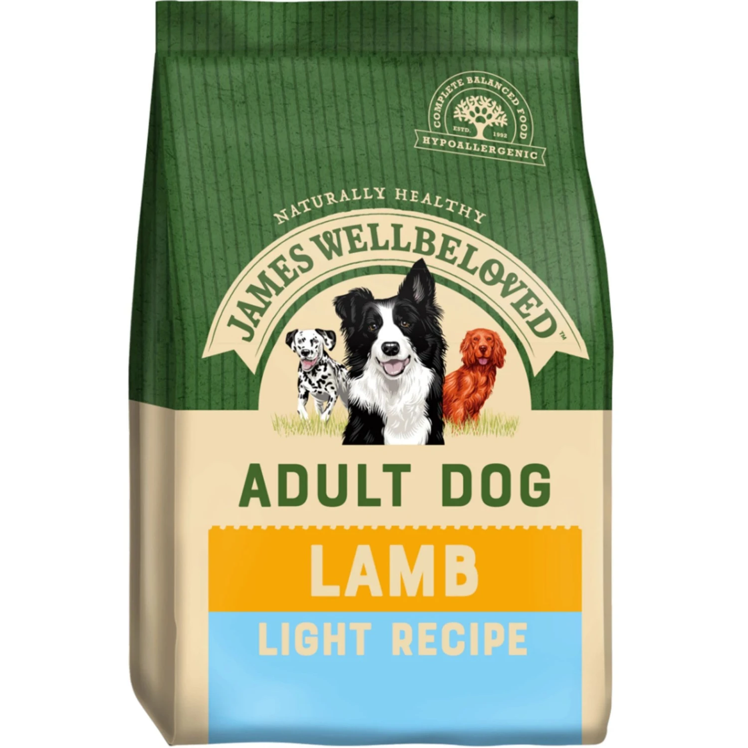 James Wellbeloved Dog - Adult Light Lamb & Rice 12.5kg 1 James Wellbeloved Dog - Adult Light Lamb & Rice 12.5kg