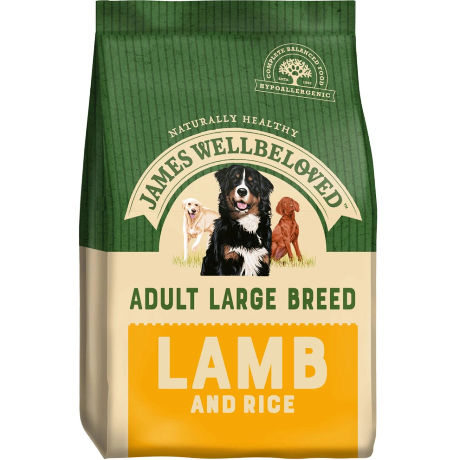 James Wellbeloved Dog - Adult Large Breed Lamb & Rice 15kg 1 James Wellbeloved Dog - Adult Large Breed Lamb & Rice 15kg