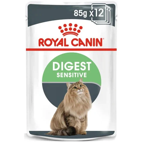 Royal Canin Cat - Pouch Box Digest Sensitive Care In Gravy 12x85g 1 Royal Canin Cat - Pouch Box Digest Sensitive Care In Gravy 12x85g