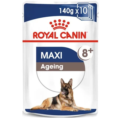 Royal Canin Dog - Pouch Box Maxi Ageing 10x140g 1 Royal Canin Dog - Pouch Box Maxi Ageing 10x140g