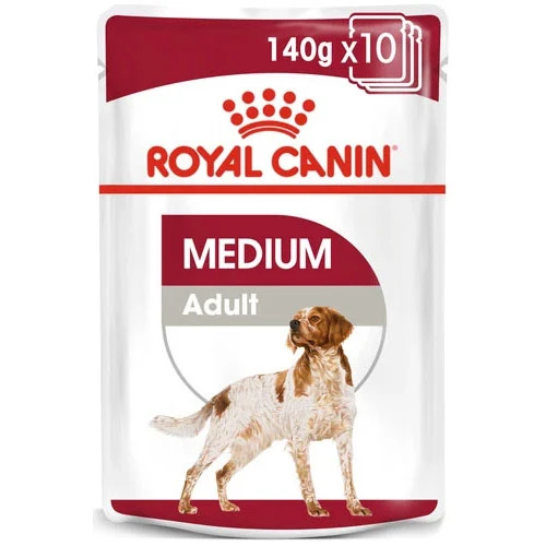 Royal Canin Dog - Pouch Box Medium 10x140g 1 Royal Canin Dog - Pouch Box Medium 10x140g