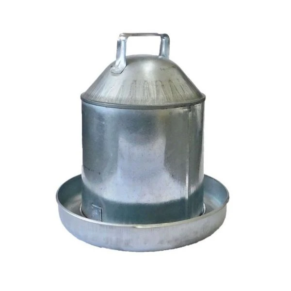Stockshop Richard Albert Galvanised Drinker 2 Gallon 1 Stockshop Richard Albert Galvanised Drinker 2 Gallon
