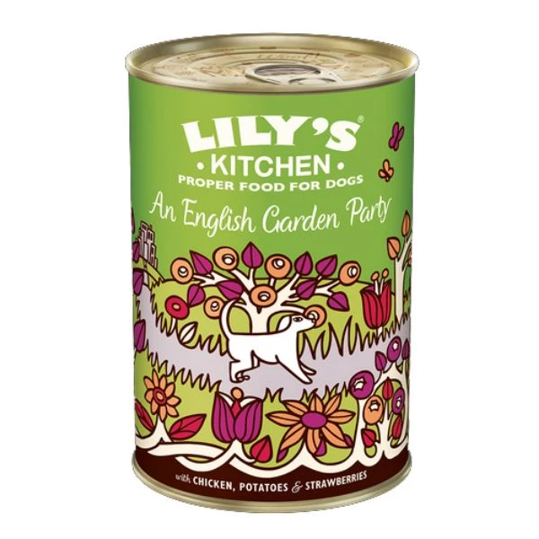 Lily's Kitchen Dog Tin Garden Party 6x400g 1 Lily's Kitchen Dog Tin Garden Party 6x400g