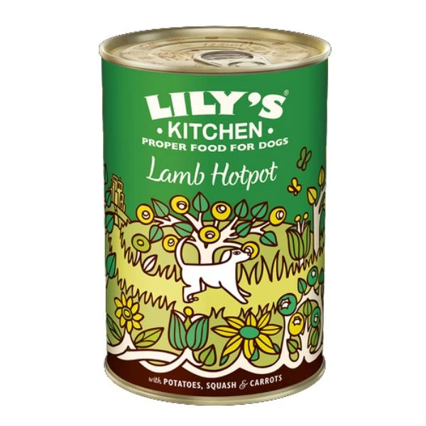 Lily's Kitchen Dog Tin Lamb Hotpot 6x400g 1 Lily's Kitchen Dog Tin Lamb Hotpot 6x400g