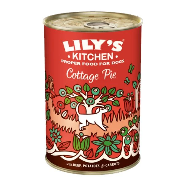 Lily's Kitchen Dog Tin Cottage Pie 6x400g 1 Lily's Kitchen Dog Tin Cottage Pie 6x400g
