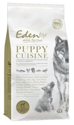 Eden Dog - 80/20 Puppy Cuisine Medium Kibble 2kg