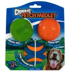 Chuckit! Chuckit Fetch Medley 2 Assorted Medium (3pk)