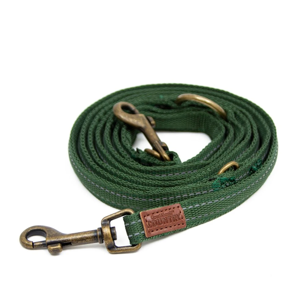 Great&Small Great & Small Country Adjustable Lead Forest Green 2.3m 1 Great&Small Great & Small Country Adjustable Lead Forest Green 2.3m