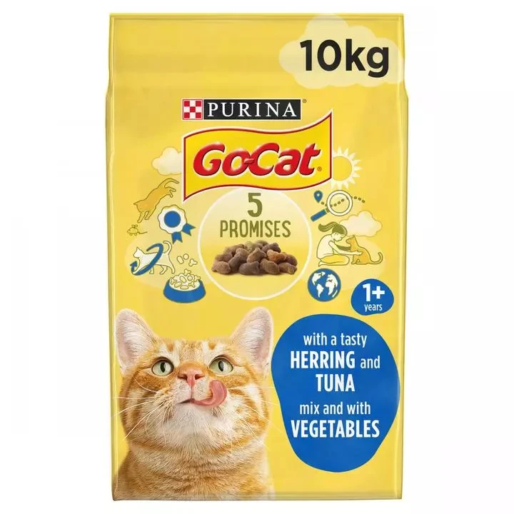 Go-Cat Adult Tuna / Herring / Veg 10kg 1 Go-Cat Adult Tuna / Herring / Veg 10kg