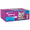 Whiskas Fish Favourites In Jelly 1+ Adult Wet Cat Food Pouches 80x85g