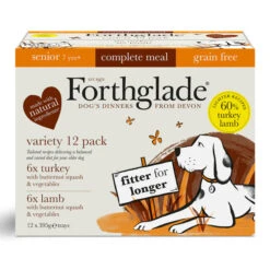 New Release 3 Forthglade Dog - Senior Complete Grain Free Variety 12x395g