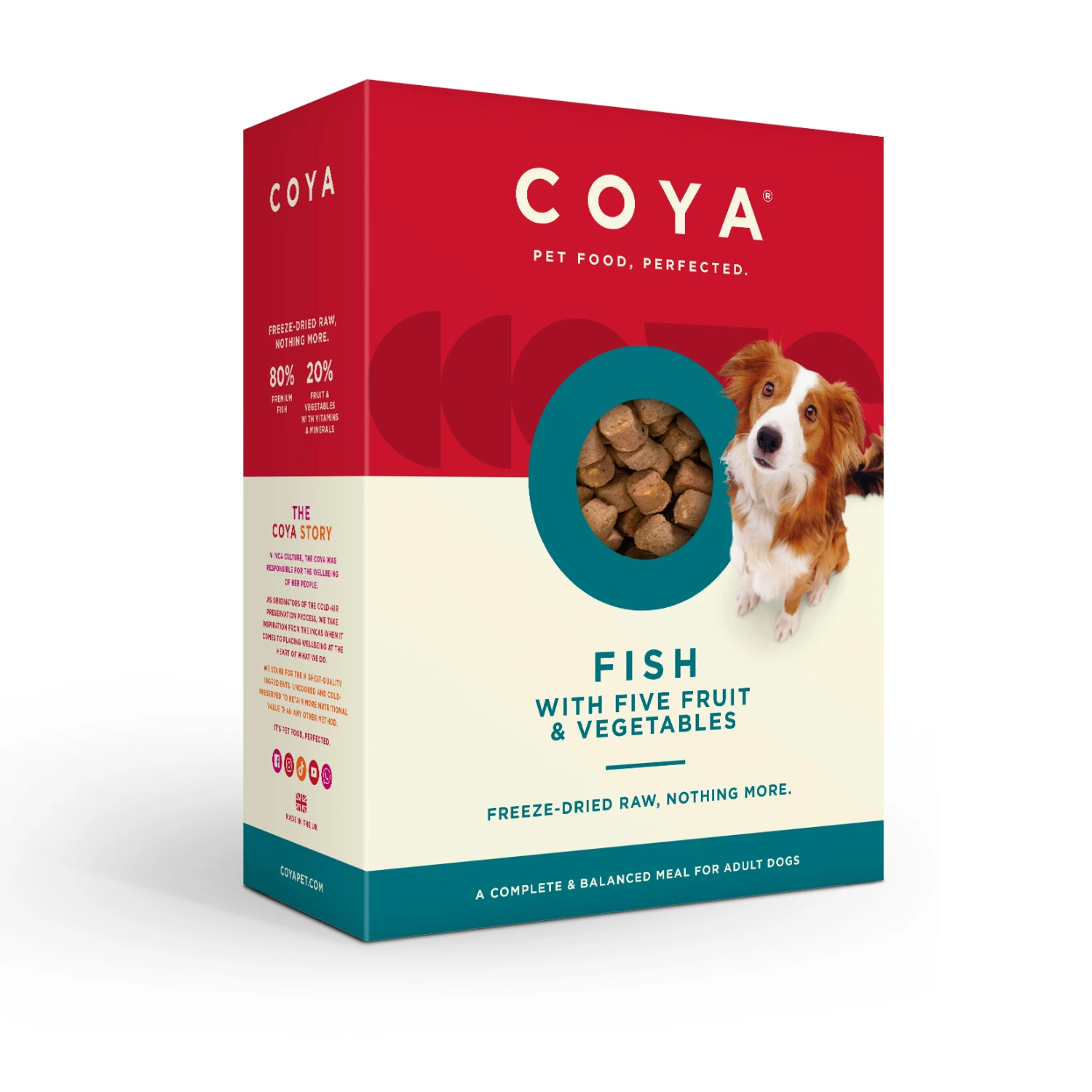 Coya Adult Dog Freeze Dried Fish 650g 1 Coya Adult Dog Freeze Dried Fish 650g