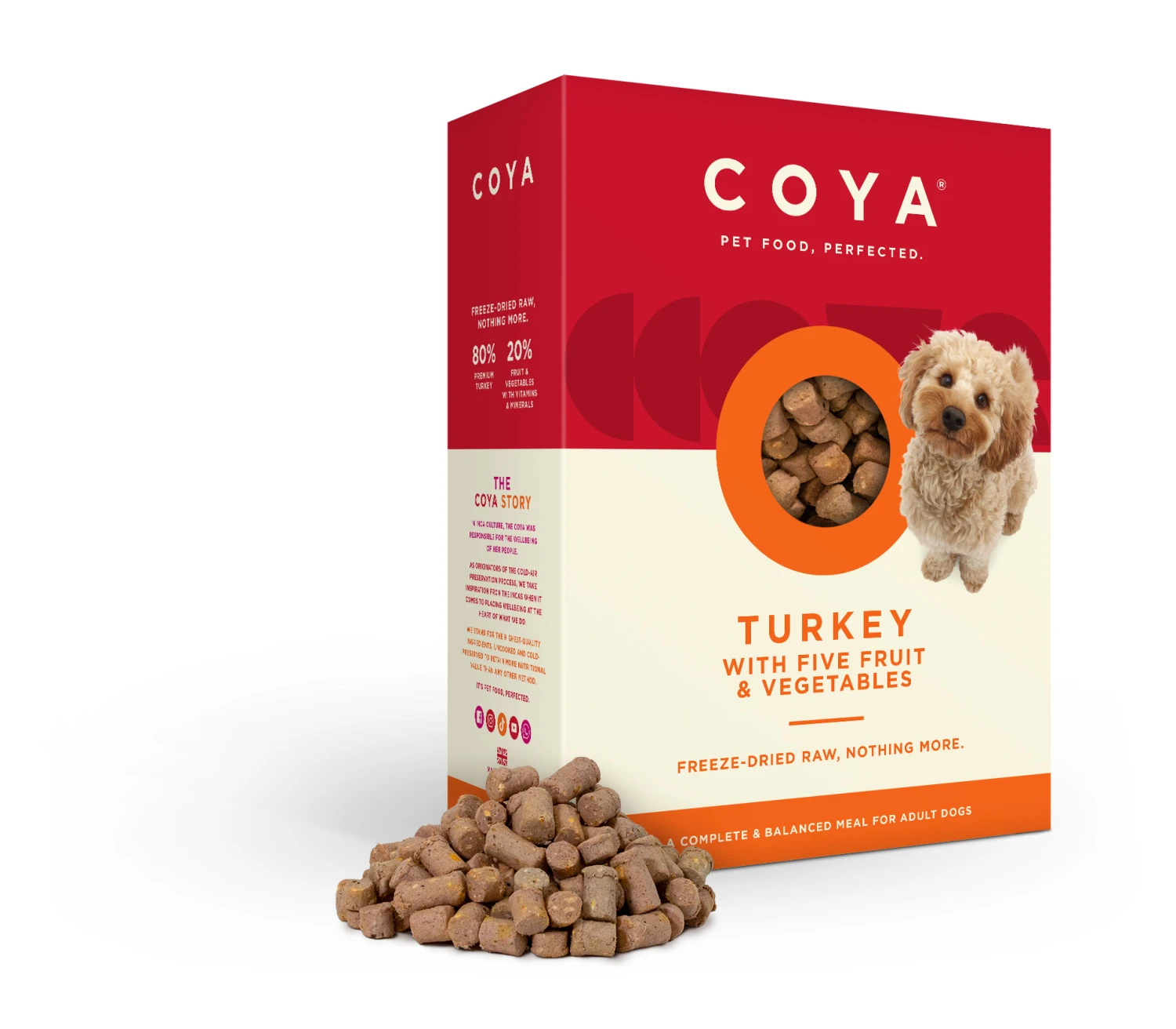 Coya Adult Dog Freeze Dried Turkey 750g 3 Coya Adult Dog Freeze Dried Turkey 750g - Image 3